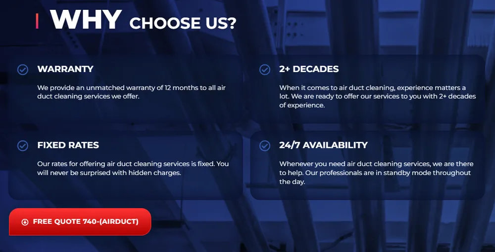 Slide of Air Duct Cleaning