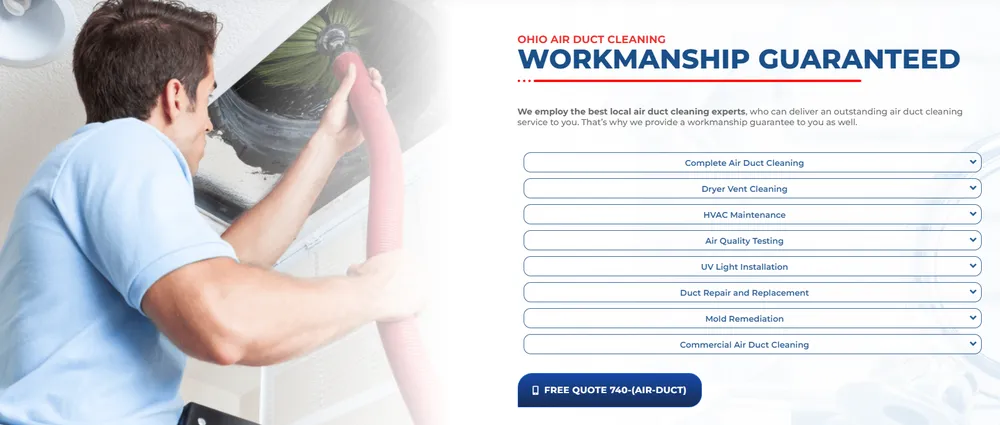 Slide of Air Duct Cleaning