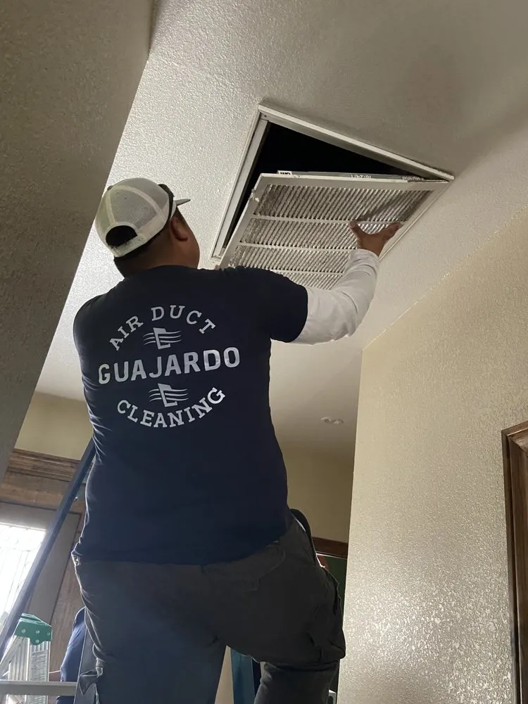 Slide of Air Duct Cleaning