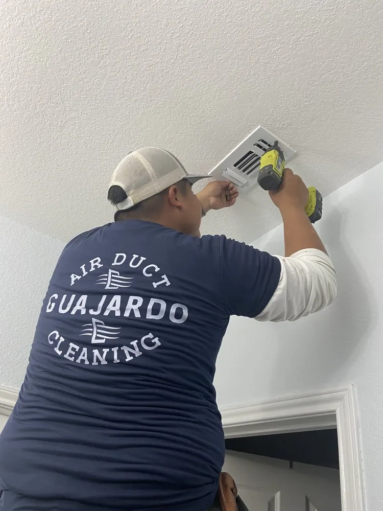 Slide of Air Duct Cleaning