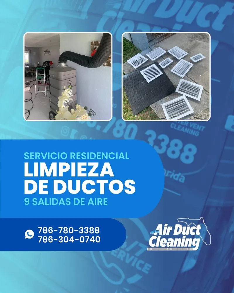 Slide of Air Duct Cleaning