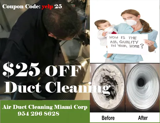Slide of Air Duct Cleaning Miami