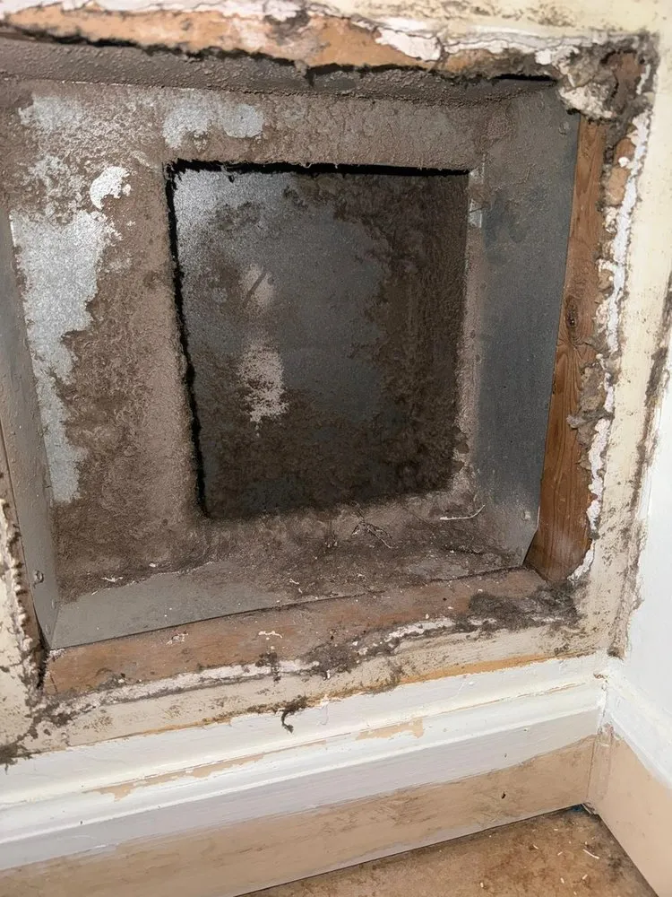 Slide of Air Duct Cleaning