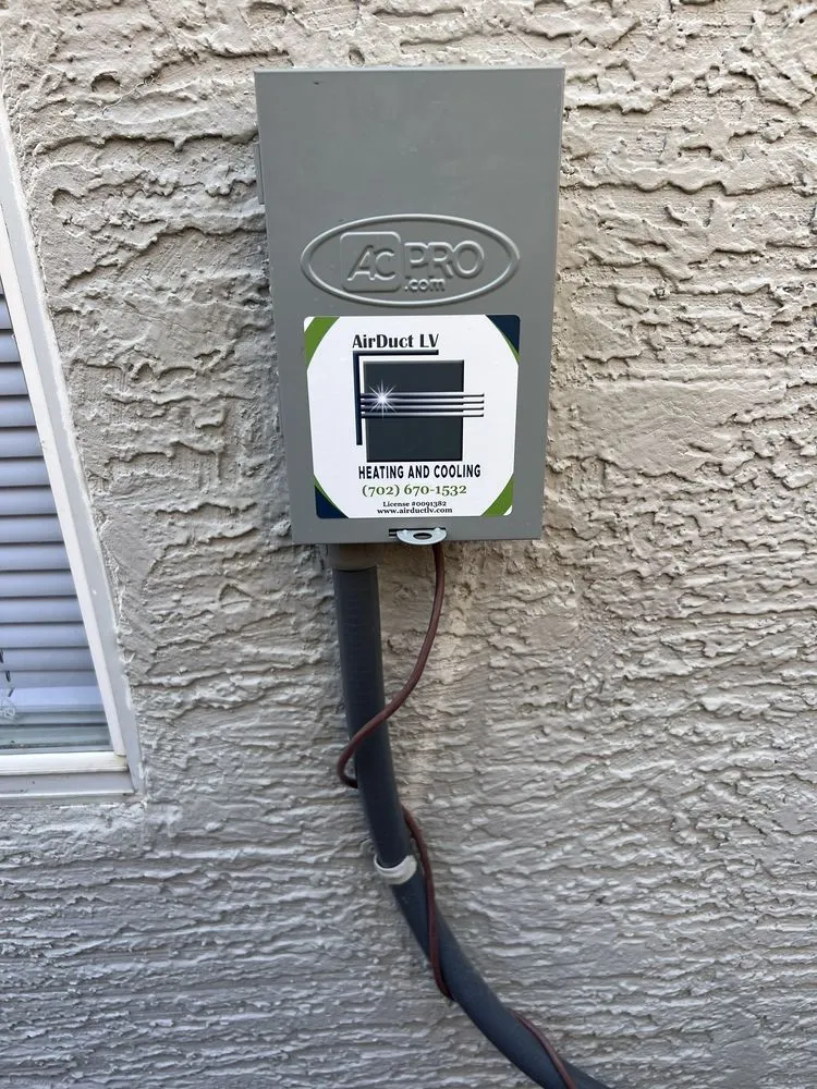 Slide of Air Duct LV Heating & Cooling