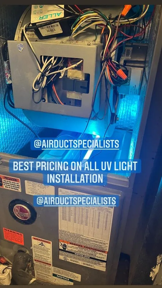 Slide of Air Duct Specialists