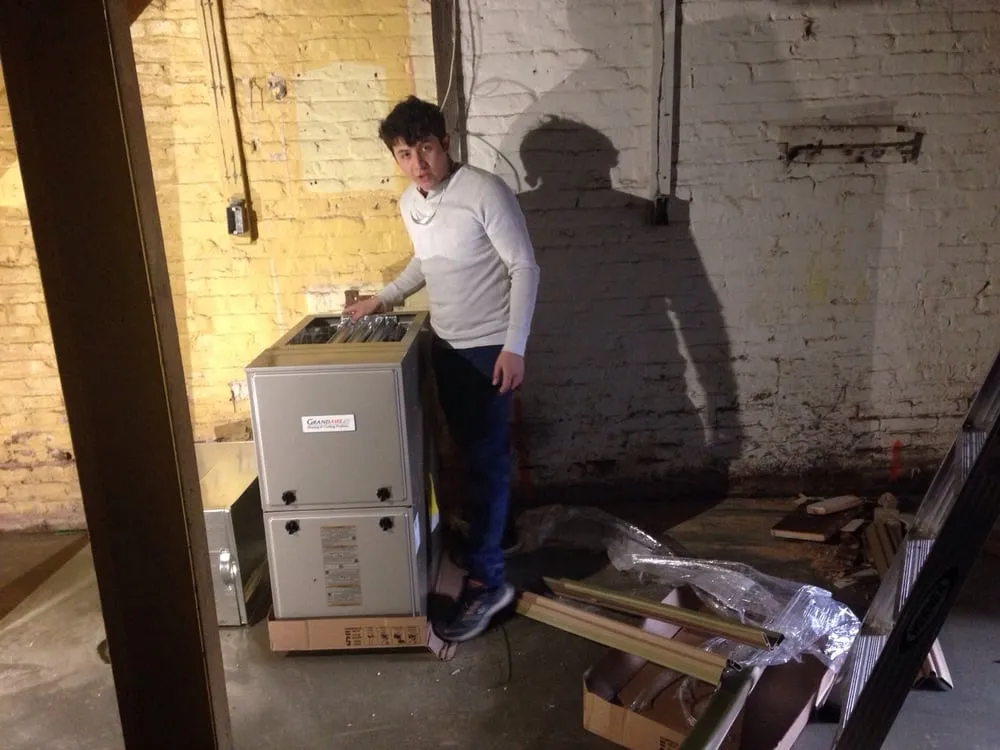 Slide of Air Ducts Heat and Cooling