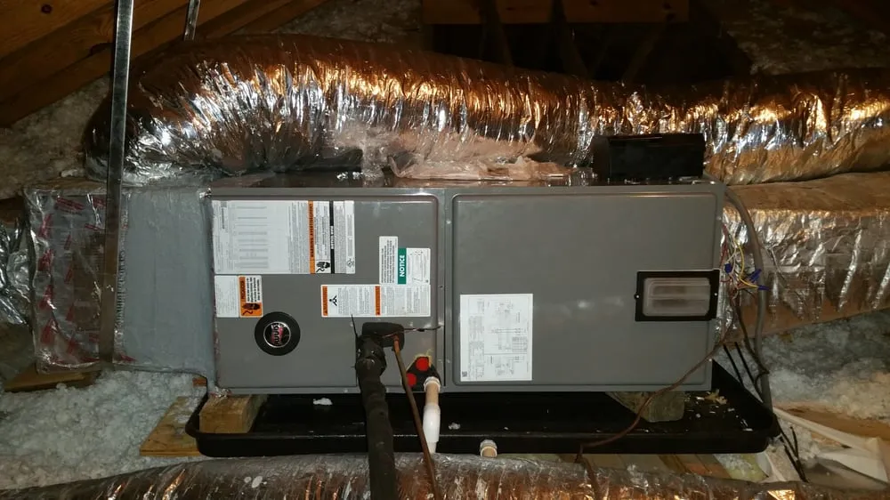 Slide of Air Ducts Heat and Cooling