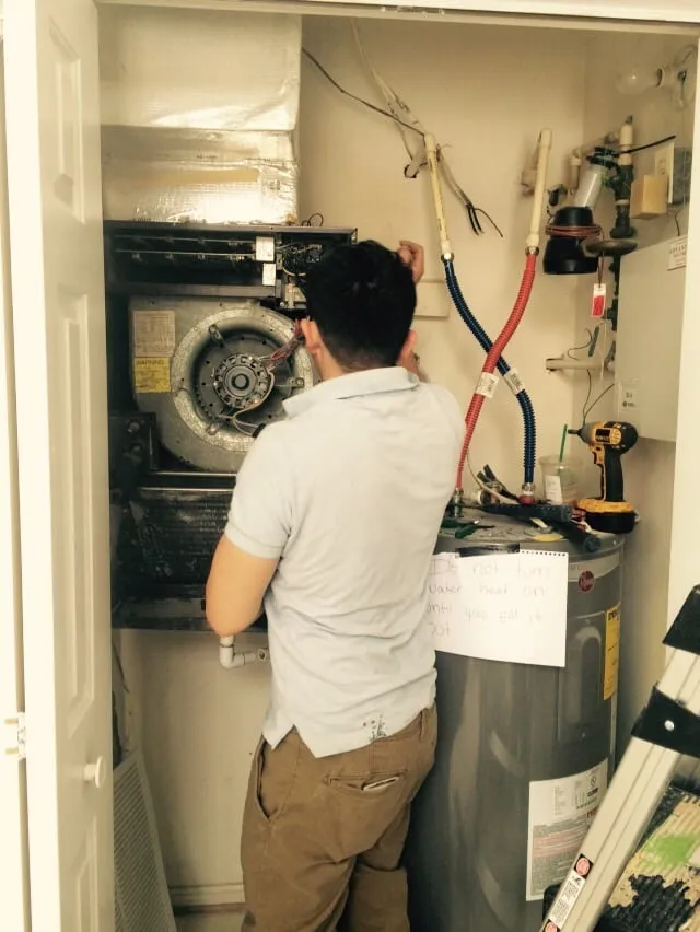 Slide of Air Ducts Heat and Cooling