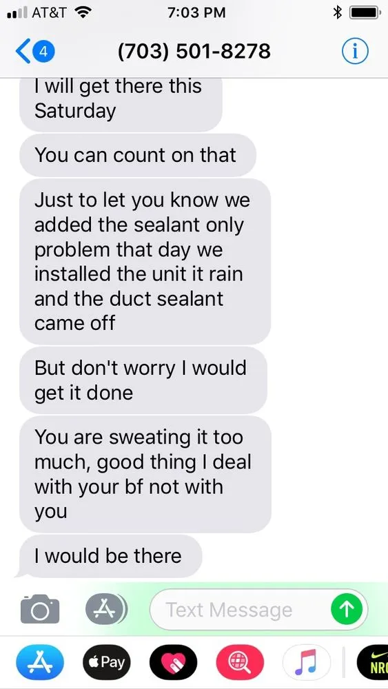 Slide of Air Ducts Heat and Cooling