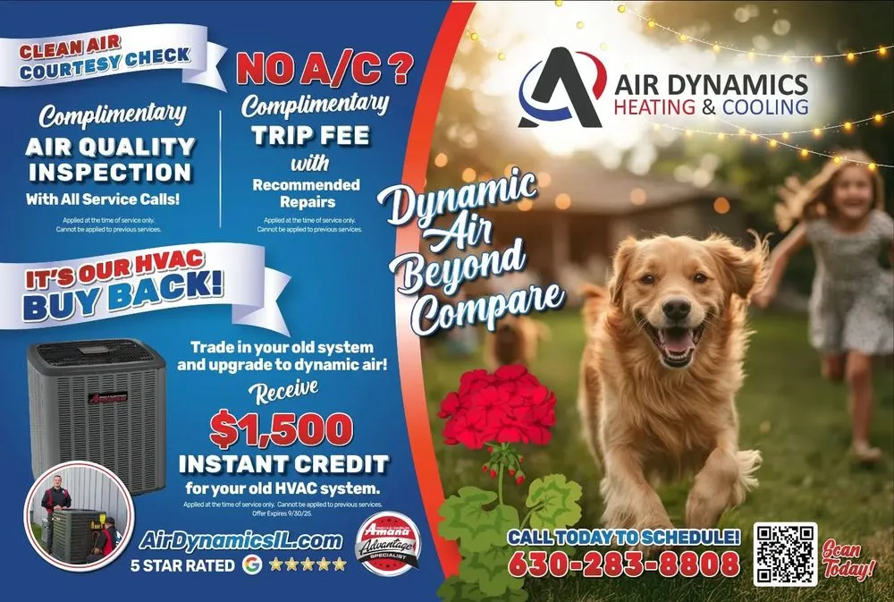 Slide of Air Dynamics Heating & Cooling