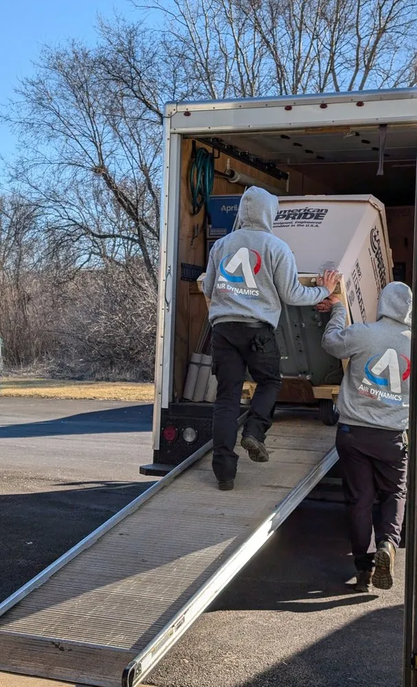 Slide of Air Dynamics Heating & Cooling