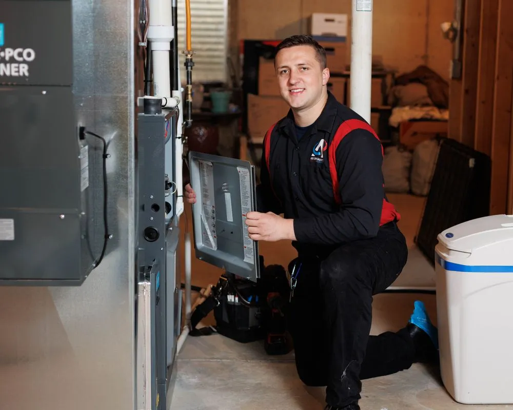 Slide of Air Dynamics Heating & Cooling