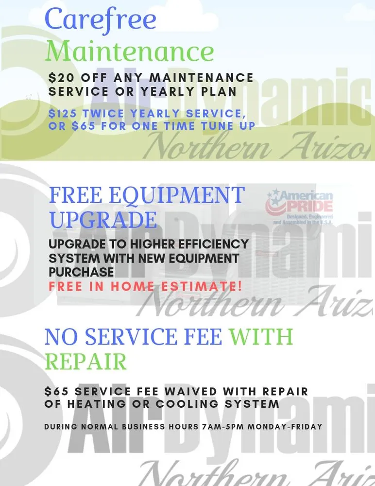 Slide of Air Dynamics Northern Arizona