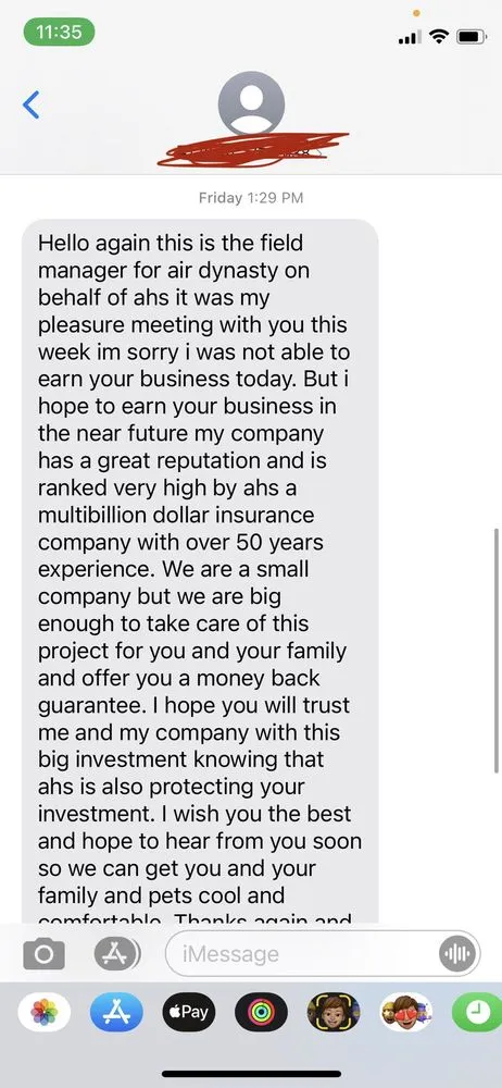 Slide of Air Dynasty AC & Heating