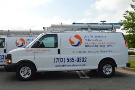 Slide of Air Efficiency Services