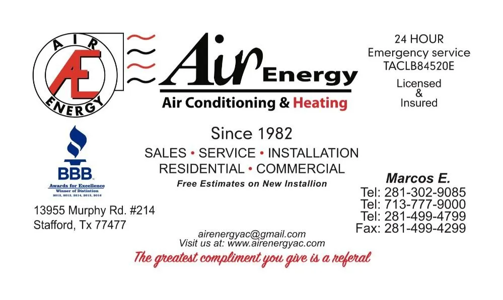 Slide of Air Energy Air Conditioning and Heating