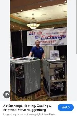 Air Exchange Heating Cooling and Electrical Logo