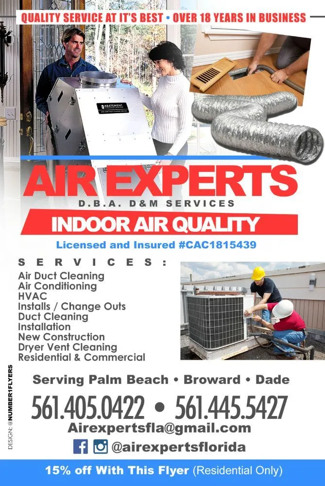 Slide of Air Experts