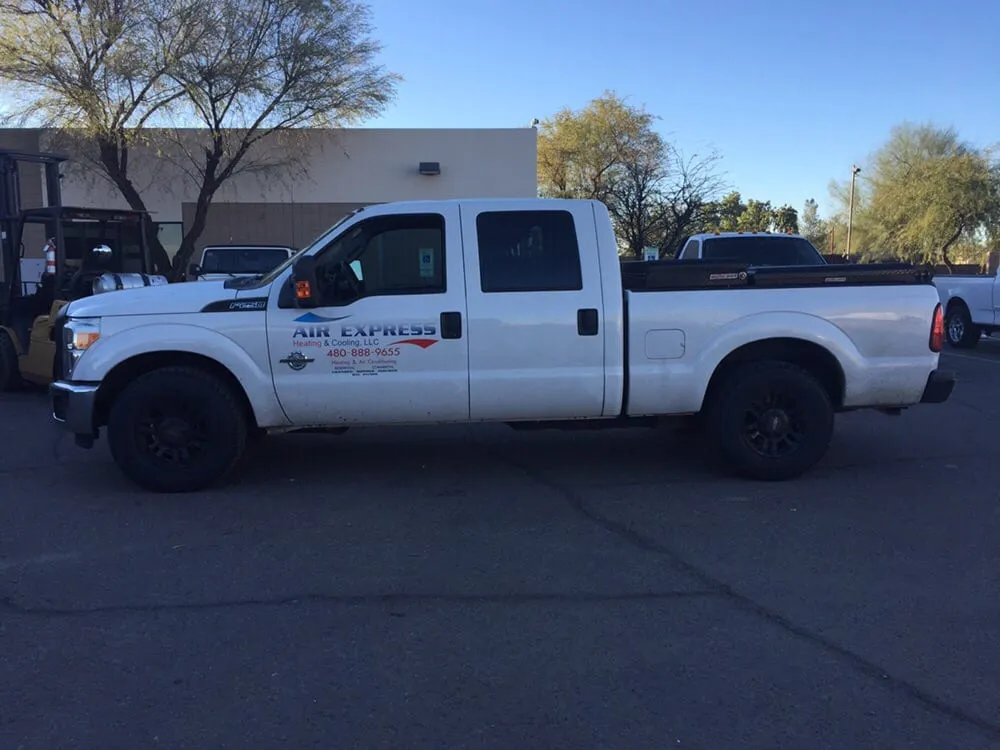 Slide of Air Express Heating and Cooling