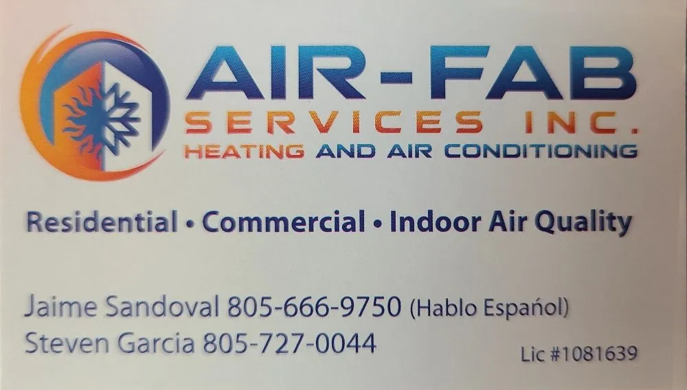 Slide of Air-Fab Services