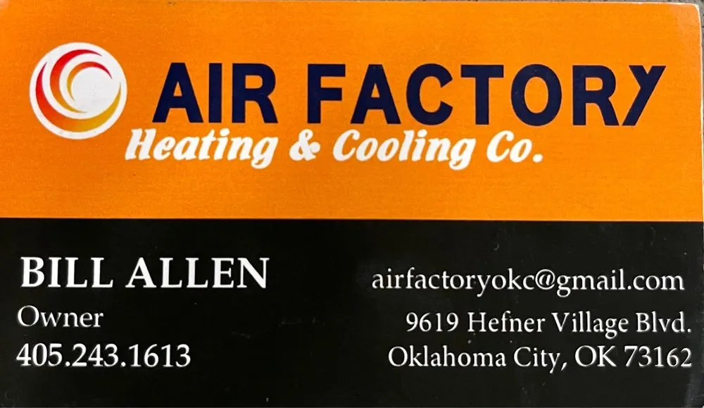 Slide of Air Factory Heating & Cooling