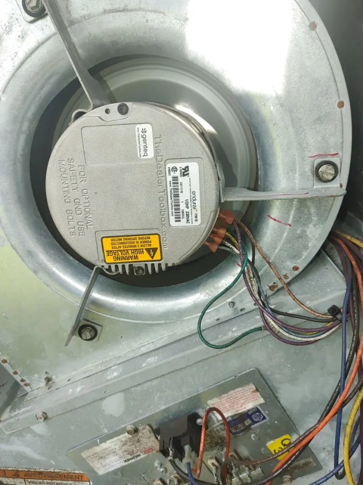 Slide of Air Flow HVAC