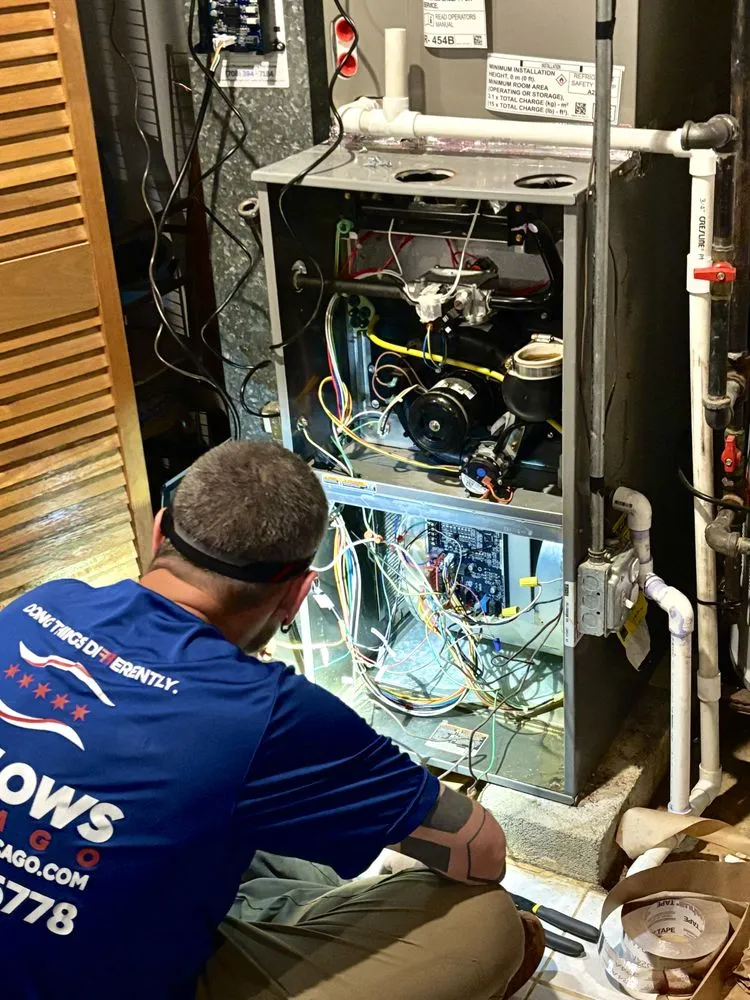 Slide of Air Flows Chicago