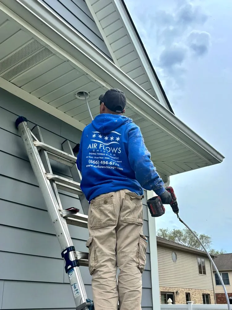 Slide of Air Flows Chicago