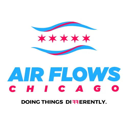 Slide of Air Flows Chicago
