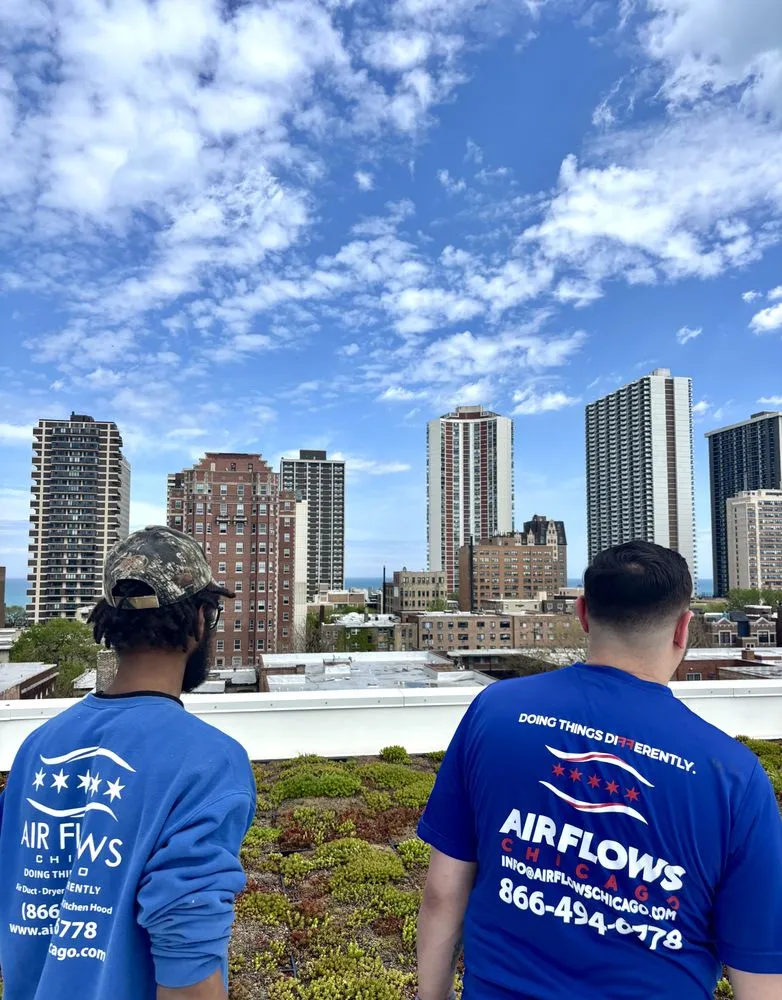 Slide of Air Flows Chicago