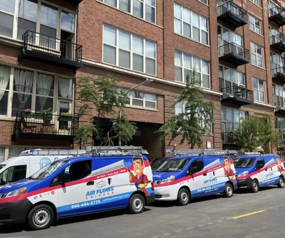 Slide of Air Flows Chicago