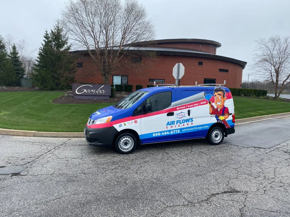 Slide of Air Flows Chicago