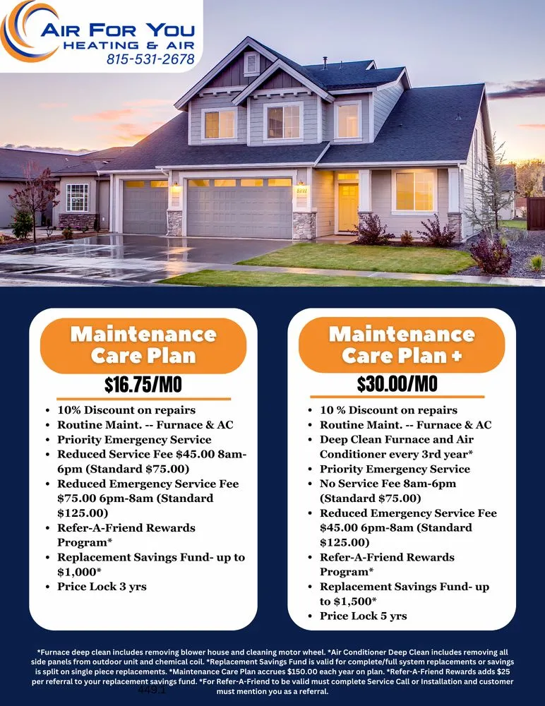 Slide of Air For You Heating and Air