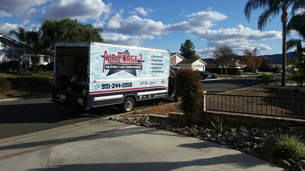 Slide of Air Force 1 Heating & Air Conditioning