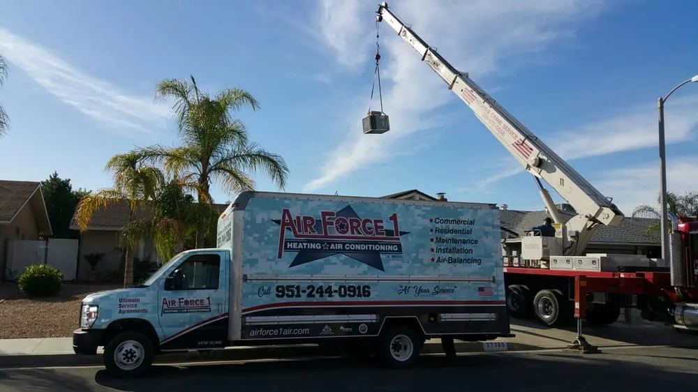 Slide of Air Force 1 Heating & Air Conditioning