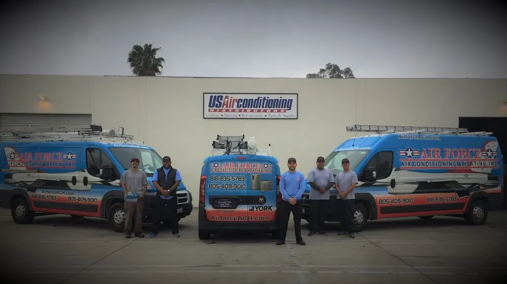 Slide of Air Force Air Conditioning & Heating