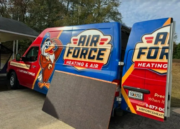 Slide of Air Force Heating & Air