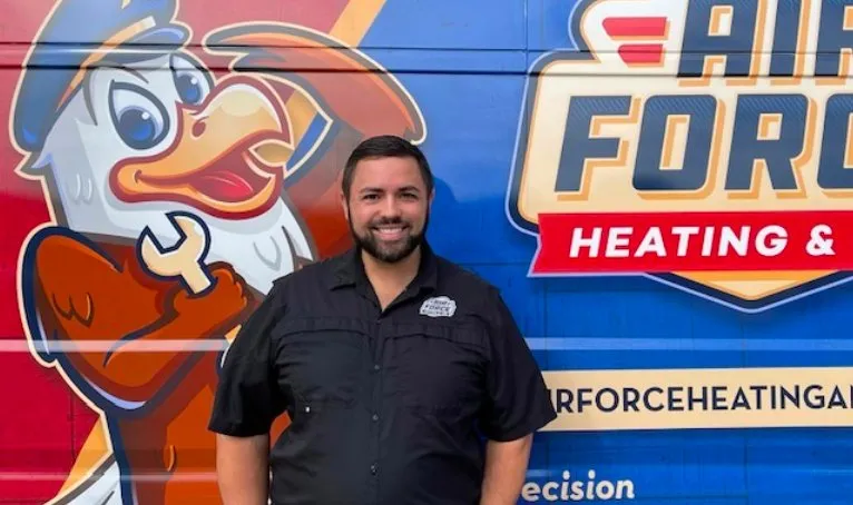 Slide of Air Force Heating & Air