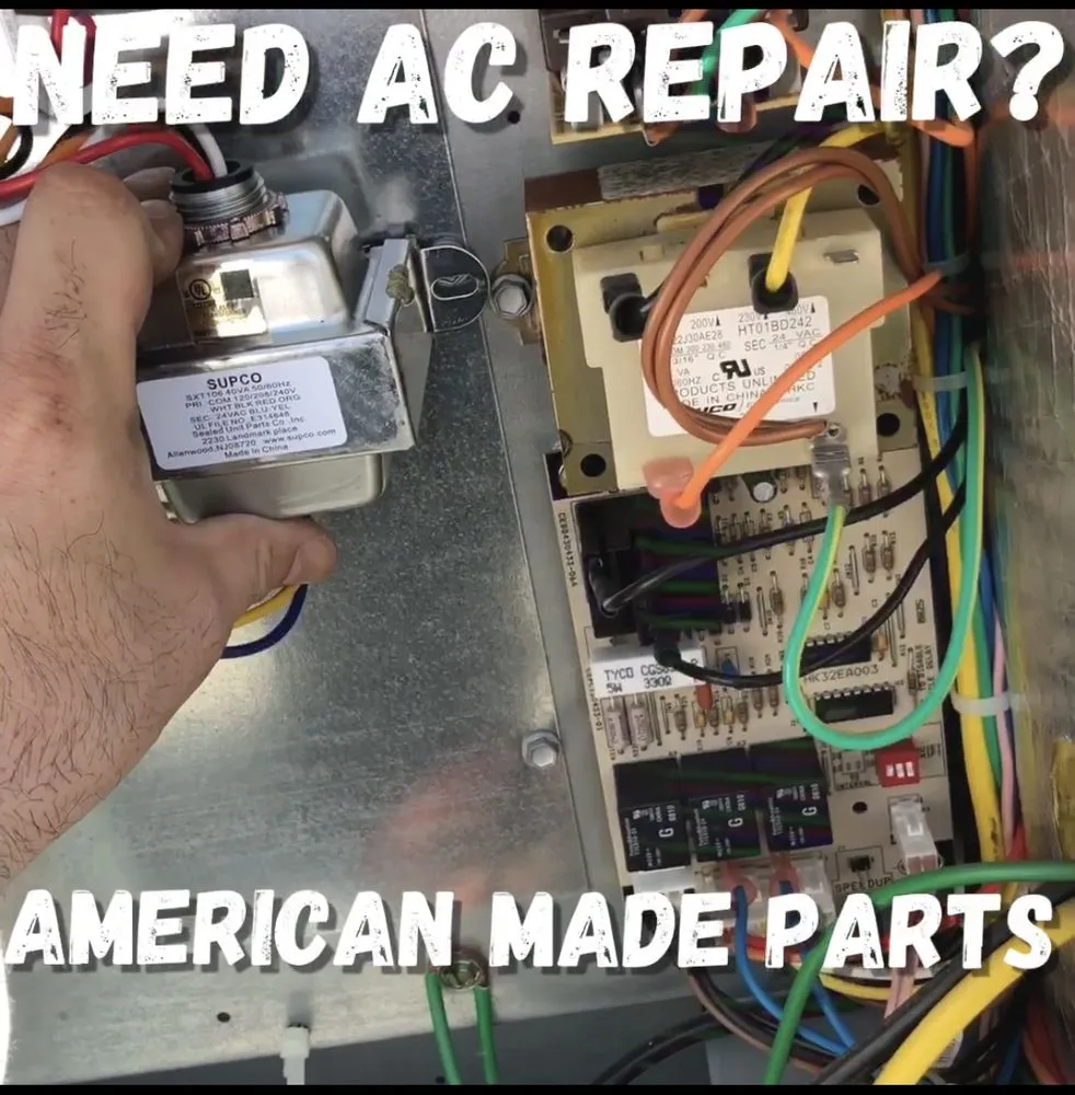 Slide of Air Force Heating & Cooling