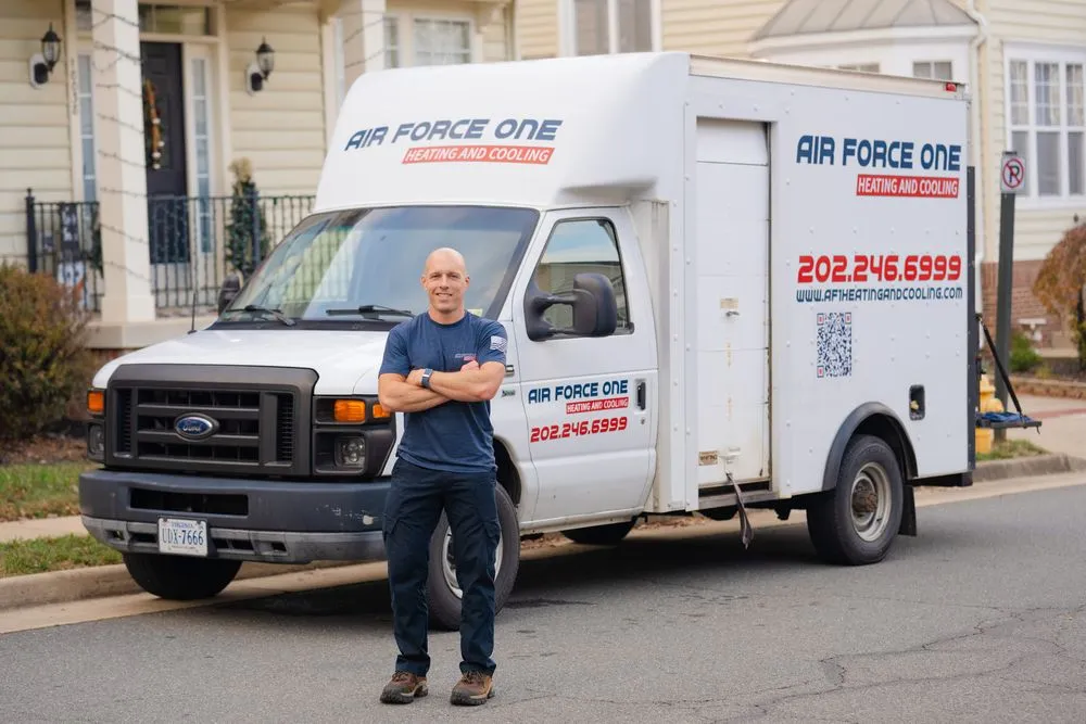 Slide of Air Force One Heating & Cooling