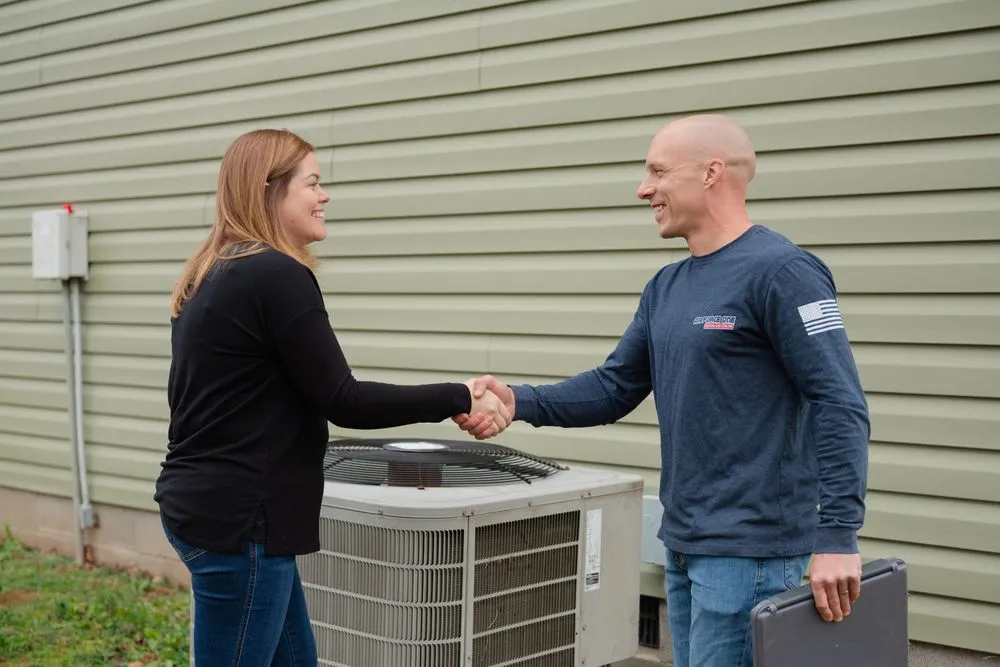 Slide of Air Force One Heating & Cooling