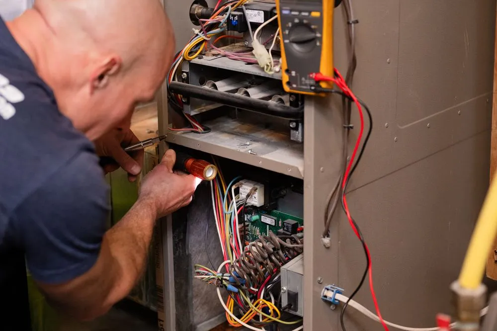 Slide of Air Force One Heating & Cooling