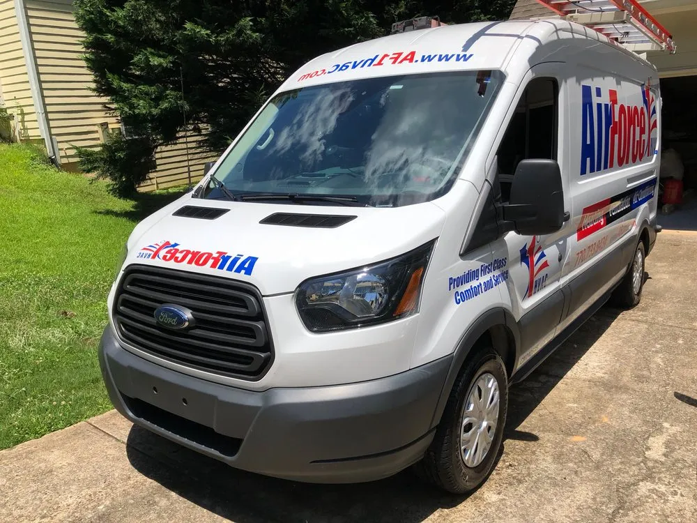 Slide of Air Force One HVAC