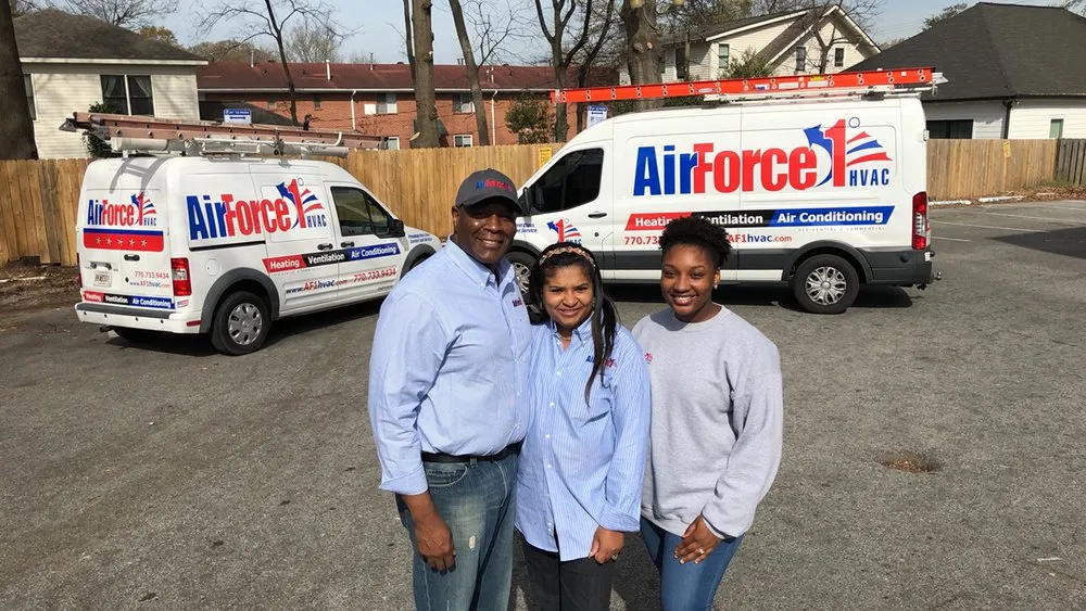 Slide of Air Force One HVAC