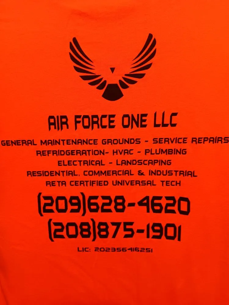 Slide of Air Force One