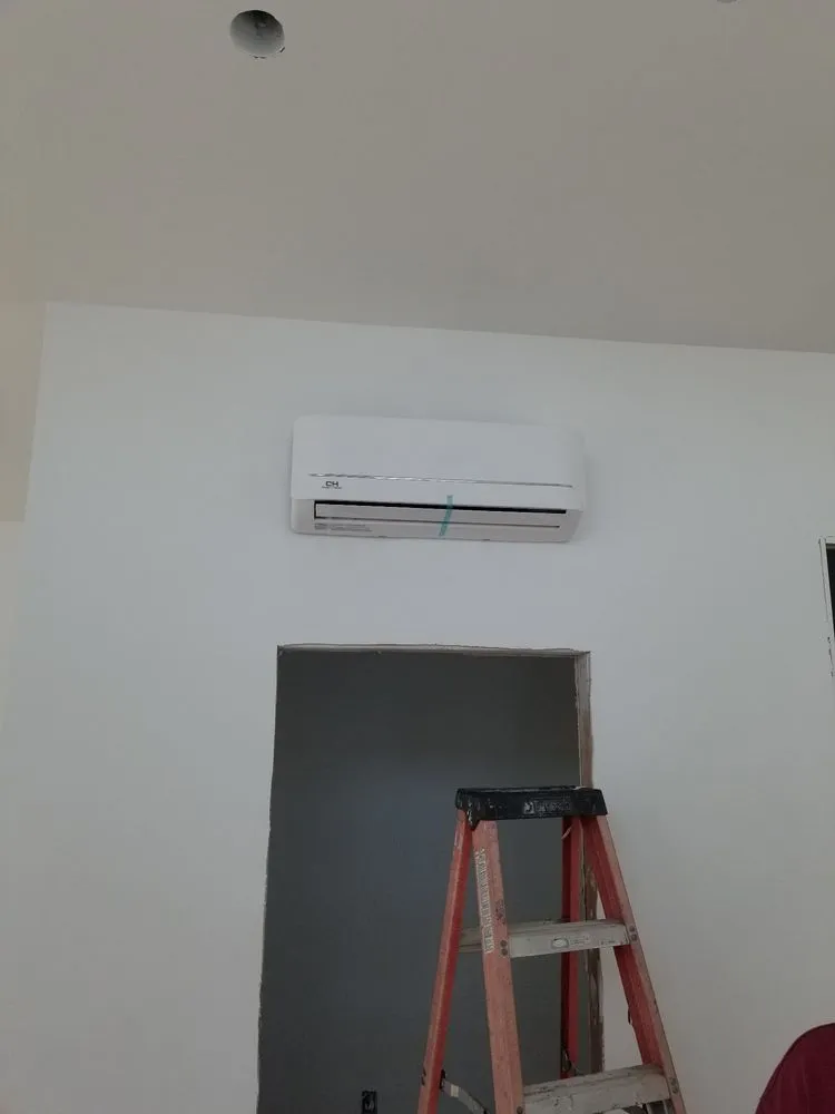 Slide of AIR FORCED HEATING AND AIR CONDITIONING