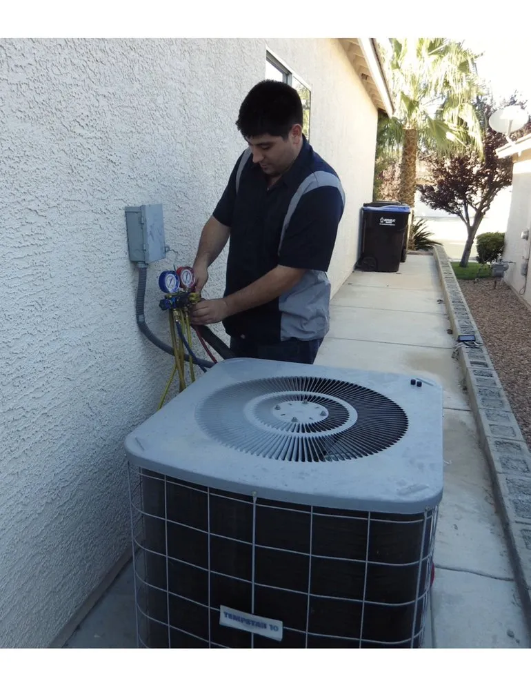 Slide of Air From Above Heating & Cooling