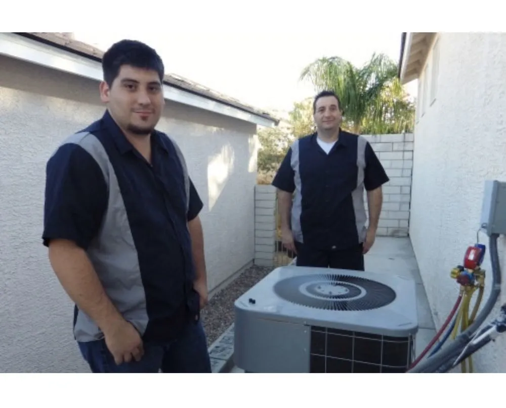 Slide of Air From Above Heating & Cooling