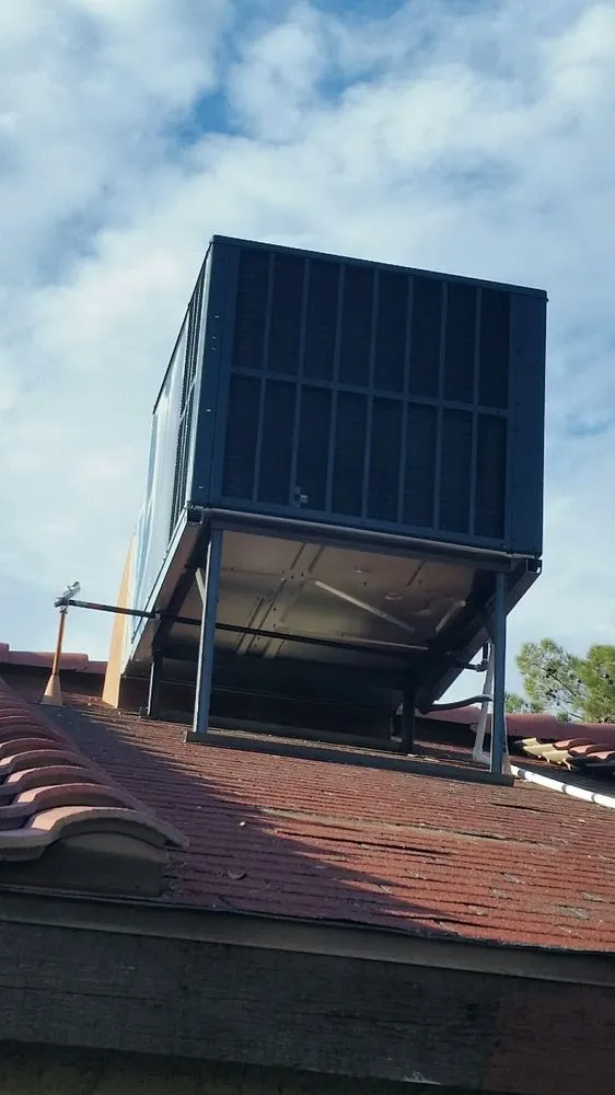 Slide of Air From Above Heating & Cooling