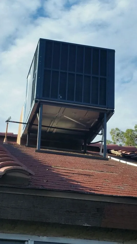 Slide of Air From Above Heating & Cooling